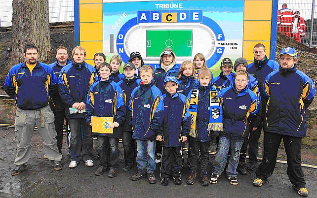 Bei den Profis (Foto: Autor)