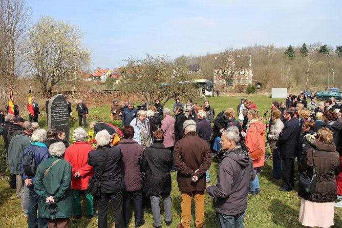 Gedenken zum 70. Jahrestag der Befreiung des Au&szlig;enlagers Ellrich-Julius H&uuml;tte (Foto: Angelo Glashagel)