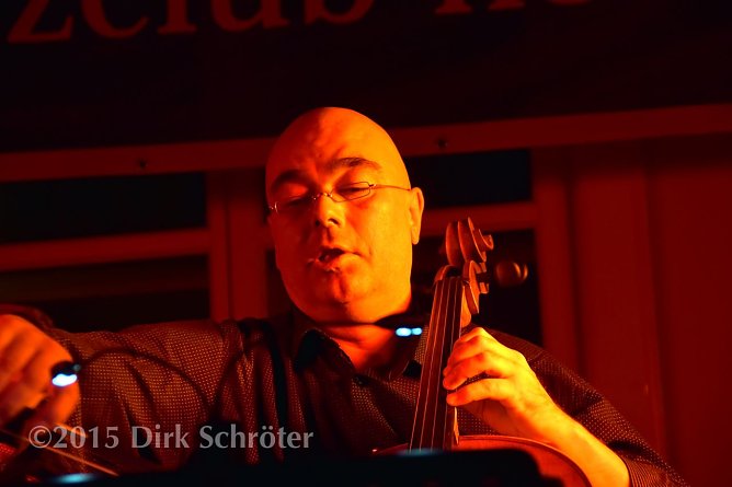 Spielte dann doch lieber im warmen - Wolfram Huschke (Foto: Jazzclub Nordhausen)