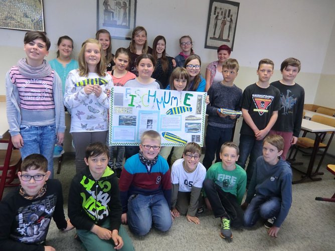 "Das Ergebnis hat alle &uuml;berrascht" - am Bleicher&ouml;der Schillergymnasium versuchte man sich an alt&auml;gyptischer Mumifizierung (Foto: Schiller Gymnasium Bleicherode)