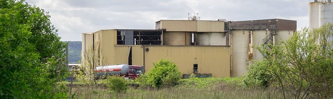 Explosion in Bleicherode (Foto: Leser) Explosion in Bleicherode (Foto: Leser)