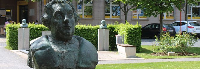 Reformatorendenkmal am Nordhäuser Lutherbrunnen (Foto: Angelo Glashagel) Reformatorendenkmal am Nordhäuser Lutherbrunnen (Foto: Angelo Glashagel)
