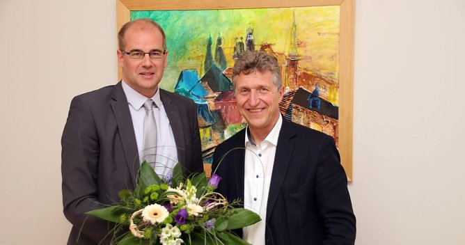 Jendricke verabschiedet (Foto: P. Grabe|Stadtverwaltung Nordhausen)