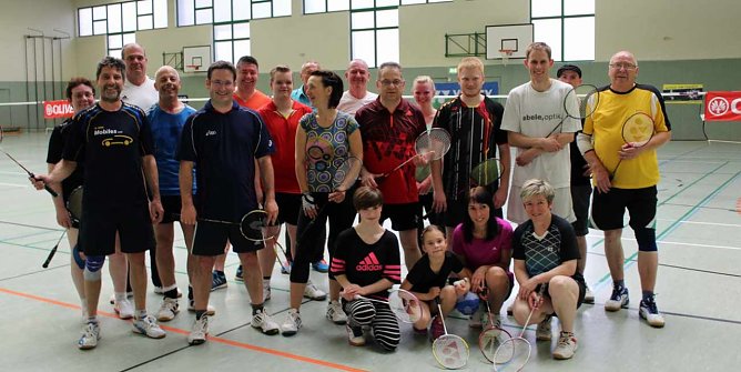 Badminton in Sondershausen (Foto: Karl-Heinz Herrmann) Badminton in Sondershausen (Foto: Karl-Heinz Herrmann)