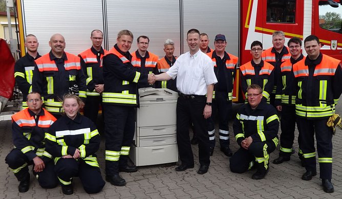 Kopierer gesponsert (Foto: privat)