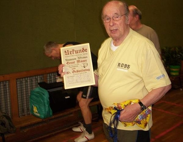 Sportlicher Jubilar (Foto: Rasch)