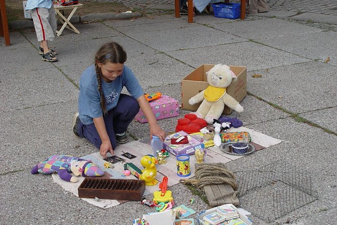 Auch in diesem Jahr wird es auf dem Nordh&auml;user Rolandsfest wieder einen Kindertr&ouml;delmarkt geben (Foto: Frank Tuschy)