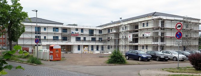 Neues Seniorenheim an der Geseniusstra&szlig;e in Nordhausen (Foto: nnz)
