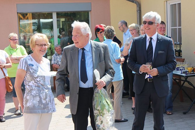 Pflegedienstleiterin Ingrid Henkel freut sich das es endlich losgeht (Foto: Angelo Glashagel)