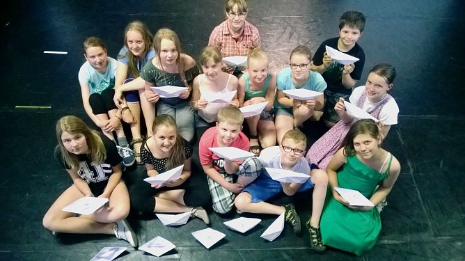 Die Papierpiraten vom Jugendclub junior (Foto: Bianca Sue Henne)