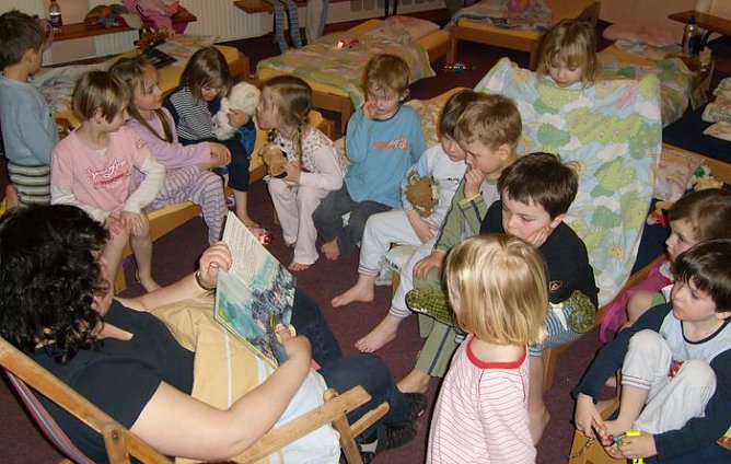Nachts im Kindergarten (Foto: Spehr) Nachts im Kindergarten (Foto: Spehr)