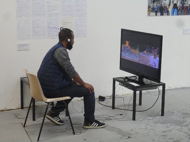 Die Kunstaktion "Voll Sinnlos" von Lukas Fullmann hat es inzwischen bis in eine Berliner Galerie geschafft (Foto: Adam Page)