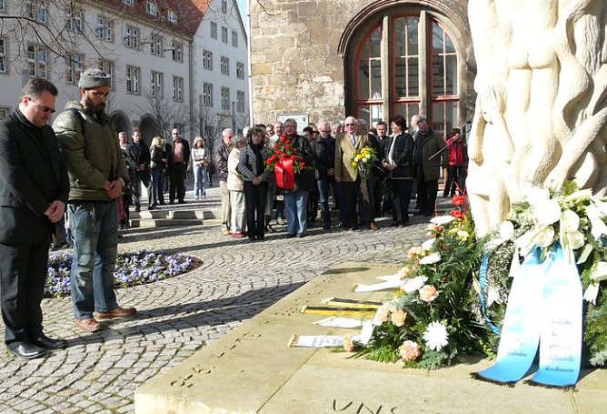 Der Opfer gedacht (Foto: nnz) Der Opfer gedacht (Foto: nnz)