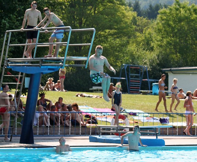 Schwimmen und gewinnen (Foto: Markus Töppe) Schwimmen und gewinnen (Foto: Markus Töppe)