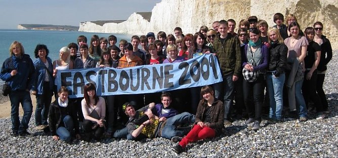 Auf nach England (Foto: Autoren)