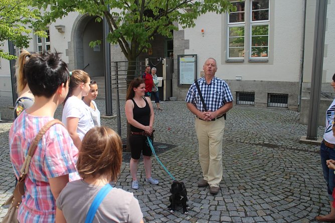 Stadtf&uuml;hrung f&uuml;r Neu-Nordh&auml;user mit Gerald Beyermann (Foto: Angelo Glashagel)