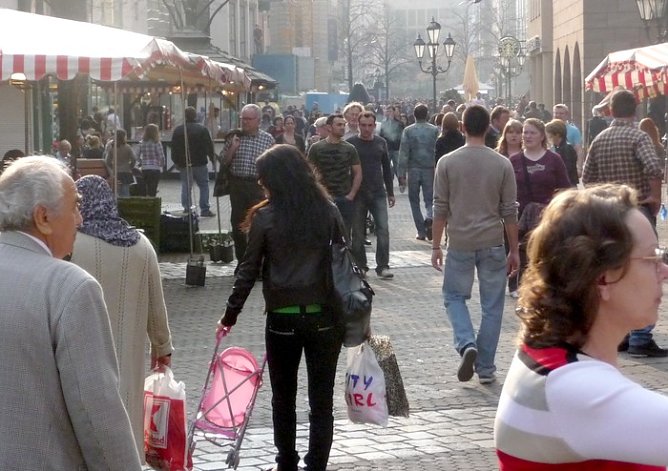 Protest in N&uuml;rnberg (Foto: nnz)
