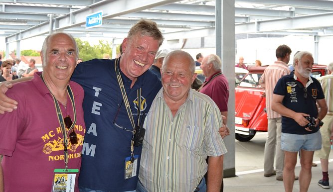 Unterhaltsames Trio (Foto: privat)