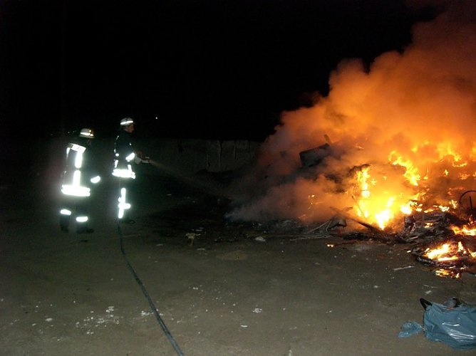 Einsatz f&uuml;r Hohensteiner Feuerwehrleute (Foto: Mario Herting, Ofw Mackenrode)