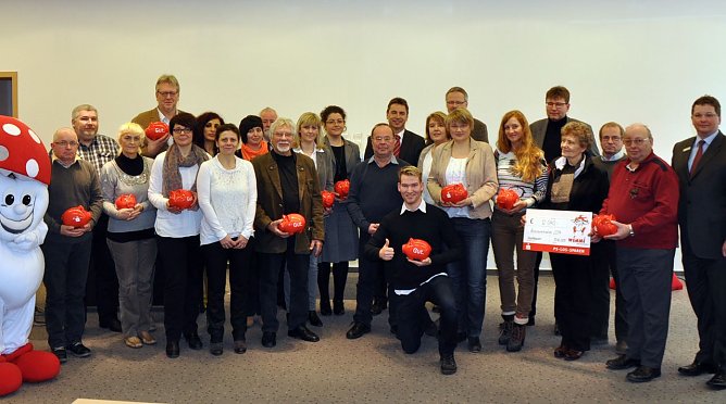Gl&uuml;ckliche Gewinner des vergangenen Jahres (Foto: KSK)