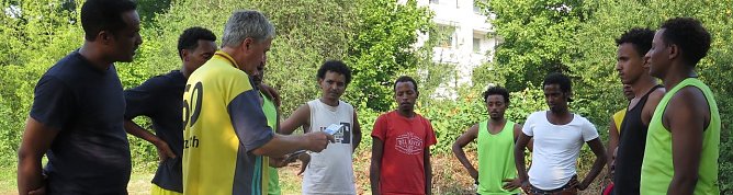 Nicht nur zum Spiel geh&ouml;ren Regeln... (Foto: nnz)