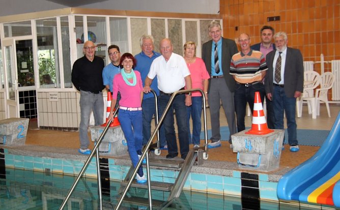 Mobile Treppe (Foto: J. Piper)