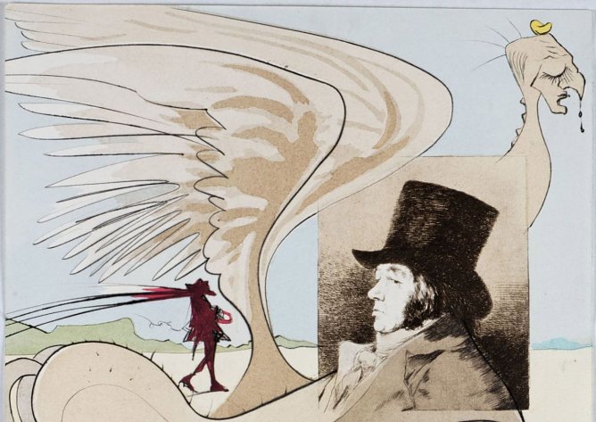 Einige von Dal&iacute;s Graphiken sind derzeit im Nordh&auml;user Kunsthaus zu sehen (Foto: Kunsthaus Meyenburg)