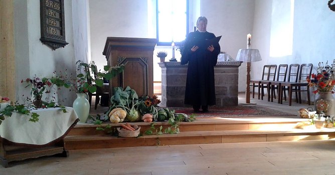 Erntedank in Wernaer Kirche (Foto: Eva Kothe)
