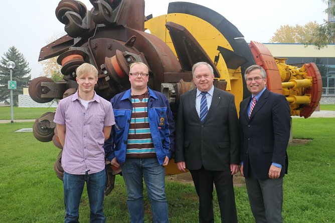 v.l. Michael Ehrhardt, Dominik Steinecke, Heino Kupfer und Krasten Froböse (Foto: Angelo Glashagel) v.l. Michael Ehrhardt, Dominik Steinecke, Heino Kupfer und Krasten Froböse (Foto: Angelo Glashagel)