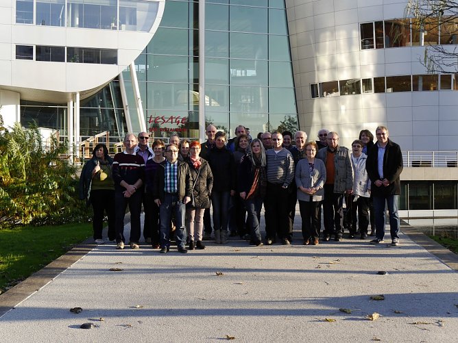 Der Gewerbeverein Hainleite zu Besuch in Dresden (Foto: Torsten Juch)