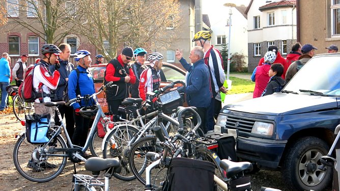Nordh&auml;user ADFC auf Kranichtour (Foto: privat)