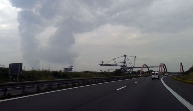 Ehemaliger Absetzer (Foto: B. Schwarzberg)