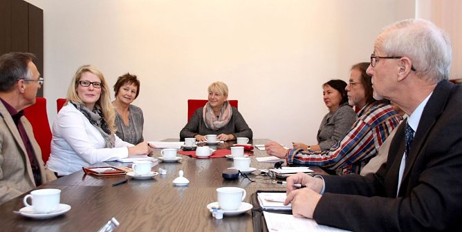 Erste Vorbereitungen für Museumsnacht 2016 (Foto: Patrick Grabe, Pressestelle Stadt Nordhausen) Erste Vorbereitungen für Museumsnacht 2016 (Foto: Patrick Grabe, Pressestelle Stadt Nordhausen)