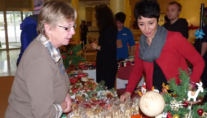 Adventsbasar im vergangenen Jahr (Foto: KMG)