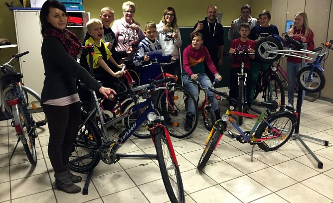 Fahrradprojekt in Niedersachswerfen (Foto: privat)