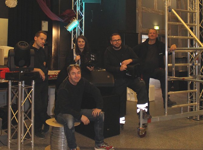 Team f&uuml;r guten Ton und gutes Licht (Foto: privat)