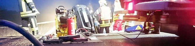 Schwerer Unfall auf der B 243 (Foto: Feuerwehr Liebenrode)