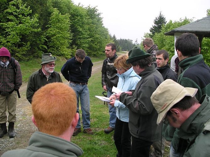 Franzosen im Wald (Foto: Forstamt)