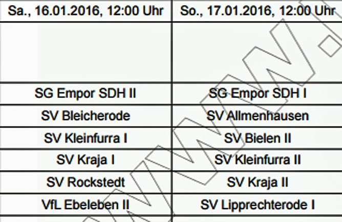 Futsal der Senioren (Foto: Nordthüringer Fußballverband) Futsal der Senioren (Foto: Nordthüringer Fußballverband)