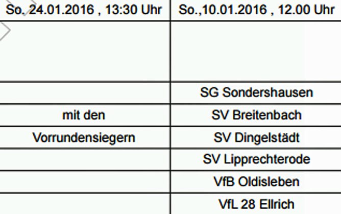 Futsal der Senioren (Foto: Nordthüringer Fußballverband) Futsal der Senioren (Foto: Nordthüringer Fußballverband)
