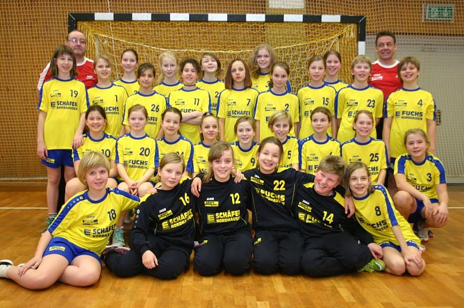Erfolgreicher Handball-Nachwuchs (Foto: Uwe Tittel)