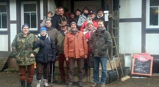 Angekommen am Braunsteinhaus (Foto: Martin Klaproth)