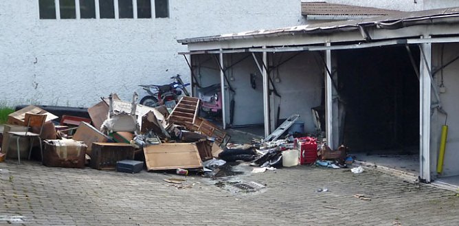 Zwei Br&auml;nde in Nordhausen (Foto: nnz)