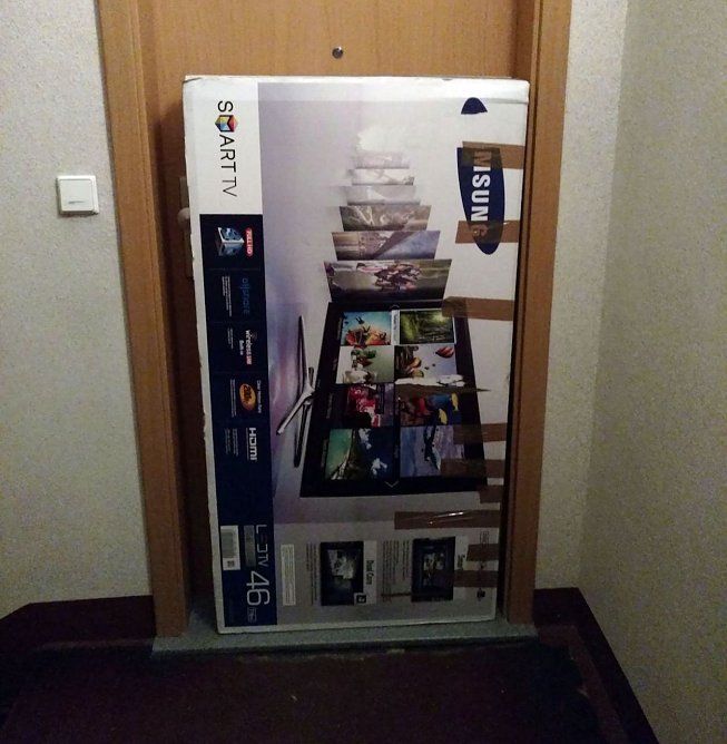 Zugestellt (Foto: Peter Blei)