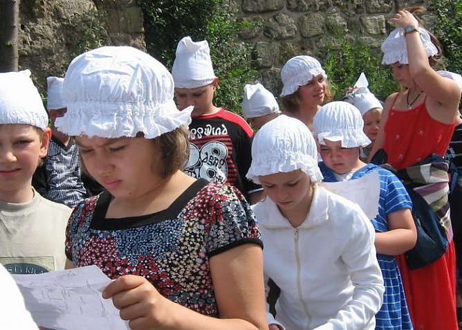 Altstadt erkundet (Foto: N. Orth)