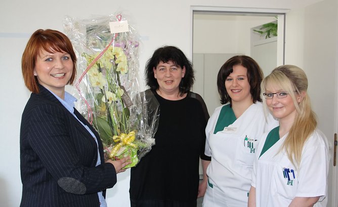 Hygieneteam geehrt (Foto: Helios Bleicherode)