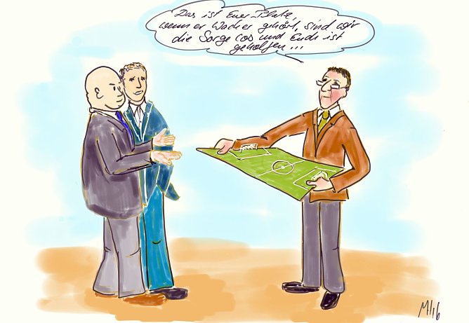 Platz&uuml;bergebe (Foto: Martin H&ouml;fer)