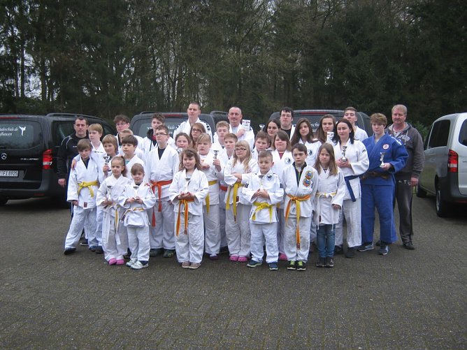 Die Kampfk&uuml;nstler der Nordh&auml;user Sport- und Kampfkunstakademie waren zu Gast in Holland (Foto: Thomas K&ouml;hler)