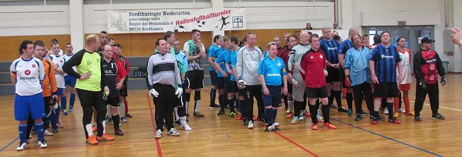 Sieben Mannschaften waren beim Turnier dabei (Foto: I. Krug)