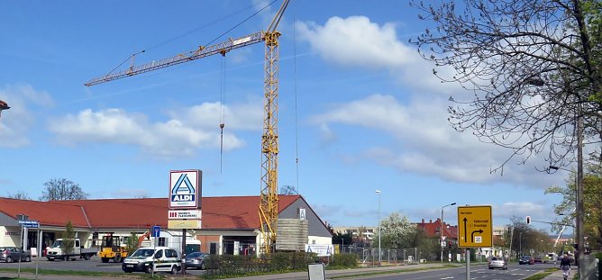 Hier wird umgebaut (Foto: nnz)